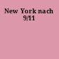 New York nach 9/11