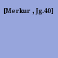 [Merkur , Jg.40]