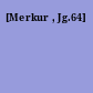 [Merkur , Jg.64]