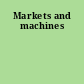 Markets and machines