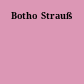 Botho Strauß