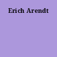 Erich Arendt