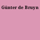 Günter de Bruyn