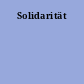 Solidarität