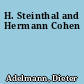 H. Steinthal and Hermann Cohen