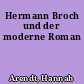 Hermann Broch und der moderne Roman