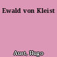 Ewald von Kleist