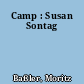 Camp : Susan Sontag