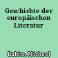 Geschichte der europäischen Literatur