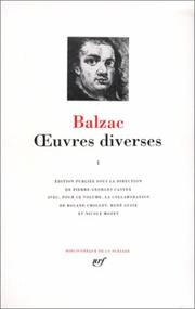 Oeuvres diverses, 1