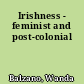 Irishness - feminist and post-colonial
