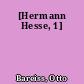 [Hermann Hesse, 1]
