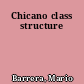 Chicano class structure