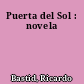 Puerta del Sol : novela