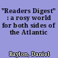 "Readers Digest" : a rosy world for both sides of the Atlantic