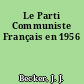 Le Parti Communiste Français en 1956