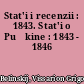 Stat'i i recenzii : 1843. Stat'i o Puškine : 1843 - 1846