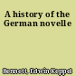A history of the German novelle