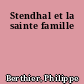 Stendhal et la sainte famille