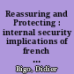 Reassuring and Protecting : internal security implications of french participation in the coalition against terrorism