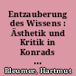 Entzauberung des Wissens : Ästhetik und Kritik in Konrads von Würzburg 'Partonopier und Meliur'