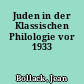 Juden in der Klassischen Philologie vor 1933