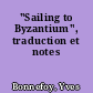 "Sailing to Byzantium", traduction et notes