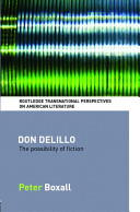 Don DeLillo : the possibility of fiction