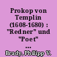 Prokop von Templin (1608-1680) : "Redner" und "Poet" : zur volksbezogenen Praxis eines dichtenden Kapuziners