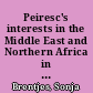 Peiresc's interests in the Middle East and Northern Africa in respect to geography and cartography