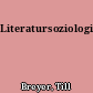 Literatursoziologie