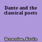 Dante and the classical poets