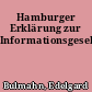 Hamburger Erklärung zur Informationsgesellschaft