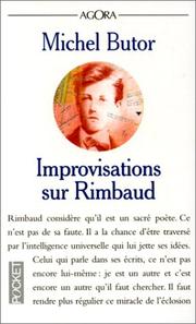 Improvisations sur Rimbaud : essai