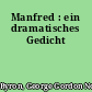 Manfred : ein dramatisches Gedicht