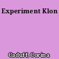 Experiment Klon