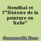 Stendhal et l'"Histoire de la peinture en Italie"