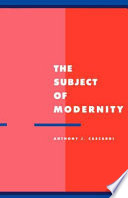The subject of modernity