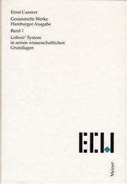 Leibniz' System in seinen wissenschaftlichen Grundlagen [1902]