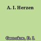 A. I. Herzen