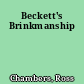 Beckett's Brinkmanship
