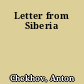 Letter from Siberia