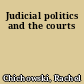 Judicial politics and the courts