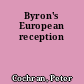 Byron's European reception