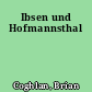 Ibsen und Hofmannsthal