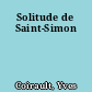 Solitude de Saint-Simon