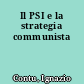 Il PSI e la strategia communista