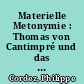 Materielle Metonymie : Thomas von Cantimpré und das erste Horn des Einhorns