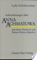 Aufzeichnungen über Anna Achmatowa