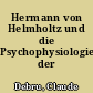 Hermann von Helmholtz und die Psychophysiologie der Zeit